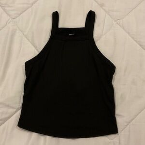 Iris Basic Black Tank Top